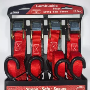 Cam Buckle Strap 3.0m LC 250Kg
