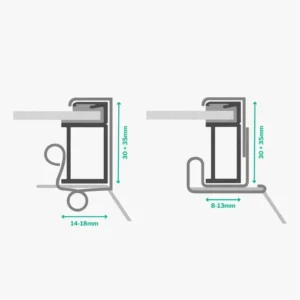 BirdBlocker Clips 11x30x8-13 - 50 Pack