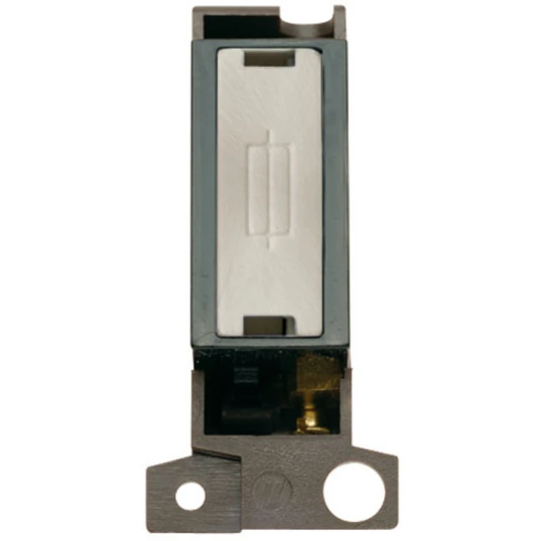 Click MD047BKSC 13A Ingot Fused FCU Module - Black - Satin Chrome