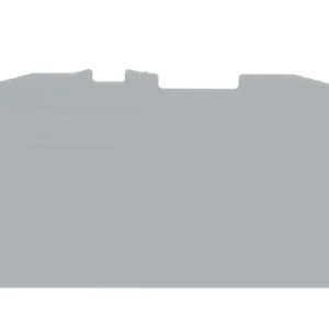Wago End And Intermediate Plate 0.8mm Thick Grey