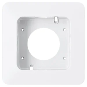 Bezel 1 Gang Flush Mounting 165 x 165 x 41mm White