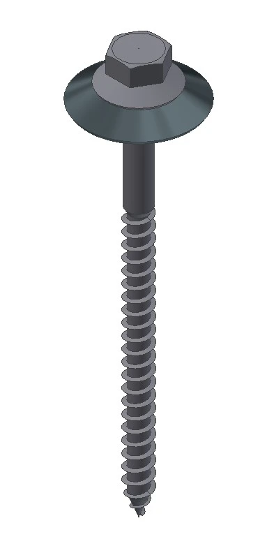 Valk Stainless Steel Bolt 7 x 110mm For Corrugated Roofs Fis System - Image 2