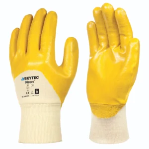Skytec Neon High Visibility Lightweight Gloves (M)