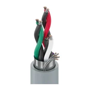 Computer Eia Rs-232 Cable 24 Awg Stranded (7X32) Tinned Copper Conductors Semi-Rigid Pvc Insulation 3 Twisted Pairs Overall Beldfoil Shield (100% Coverage) Tinned Copper Drain Wire