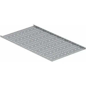 600mm Galv Medium Duty Return Flange Cable Tray Length - 3mtr