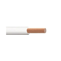 BS6231 2.5mm² White Tri-Rated Cable 1-Core Panel Wire