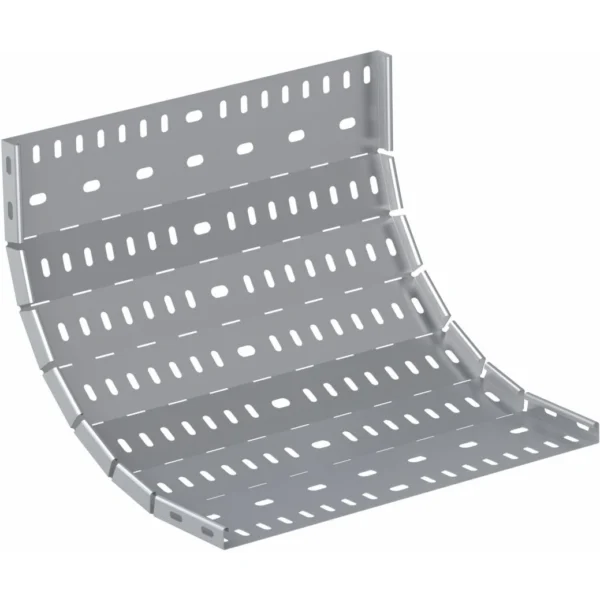 Metpro 450mm Galv Medium Duty Return Flange Flexible Cable Tray Riser ...