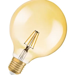 Osram Vintage 1906 Globe 35 Filament 4W 824 2400K Gold E27 Classic LED Bulb