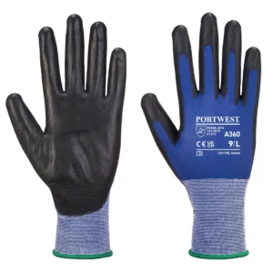 Senti-Flex PU Coated Glove Blue/Black Size XXL