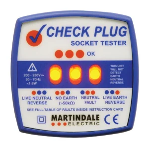 Martindale CP501 Check Plug 13A Socket Tester