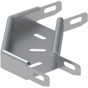 50mm Galv Medium Duty Return Flange 90 Degree Cable Tray Flat Bend