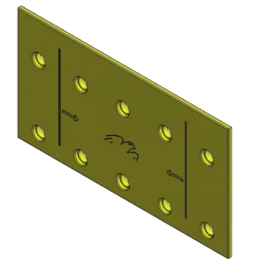 Plastic Shim Strongline HD