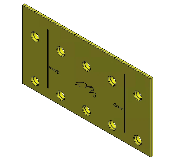 Plastic Shim Strongline HD