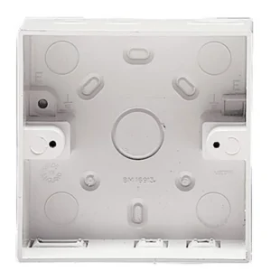 Volex 1 Gang Moulded Surface Installation Box 29mm Depth