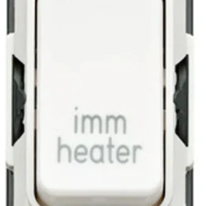 Grid Switch 1 Way DP Immersion Heater 20A White