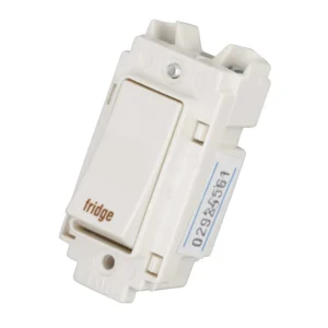20A Double Pole Grid Switch Printed 'Fridge'