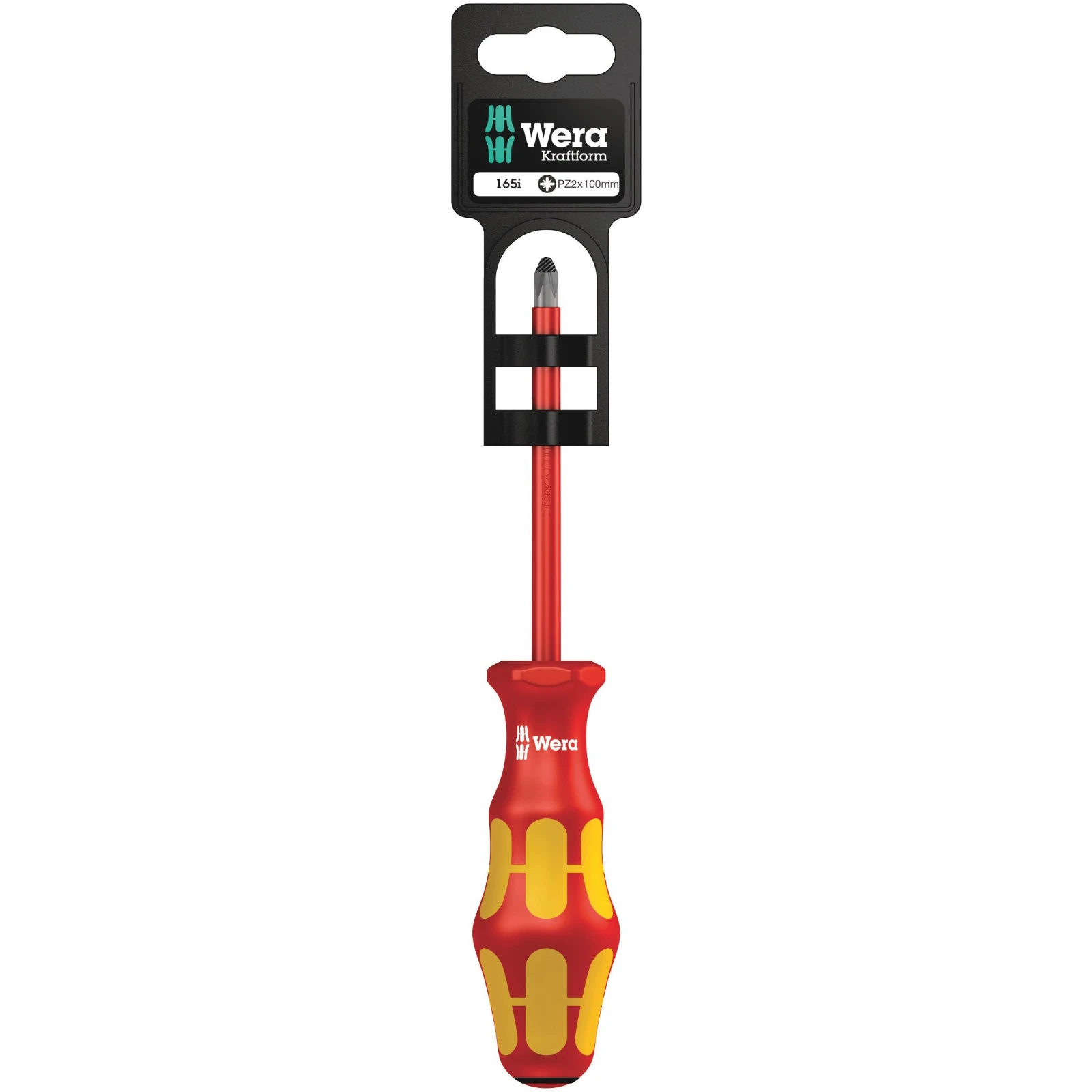 Wera WE016001 Screwdriver Lasertip Kraftform Plus VDE Pz 2