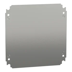 Spacial CRN Plain Mounting Plate H300xW300mm Galvanised Sheet Steel