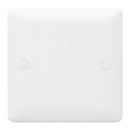 Blanking Plate 1 Gang White