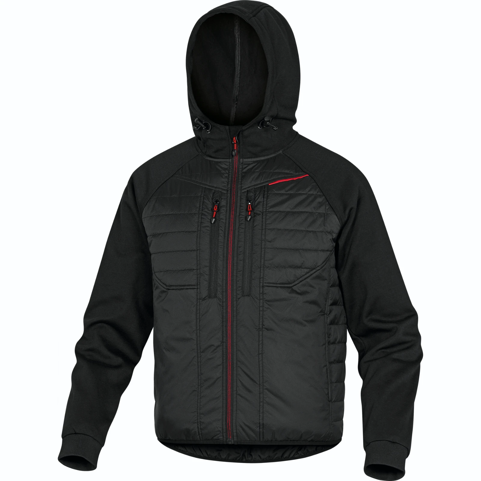 Moove Padded Jacket Black-Red XL - Image 2