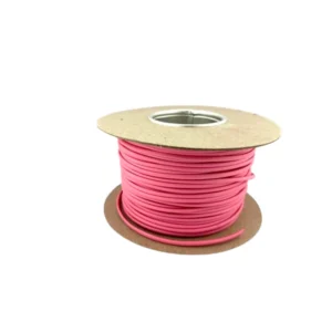 2mm PINK PVC sleeving 100m - Drum