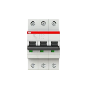 ABB S203-C2 Miniature Circuit Breaker - 3P - C - 2A