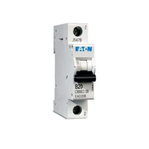 Eaton EAD06B MCB 1-Pole 6A Type B 6A 6kA - 17.5 x 80 x 75mm