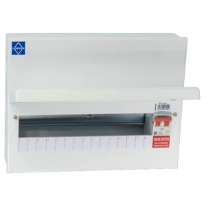 Consumer Unit Main Switch 2 Way 100A Metal