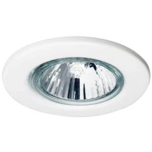 QPAR16 GU10 Halogen Downlight 50W 80 x 130mm White