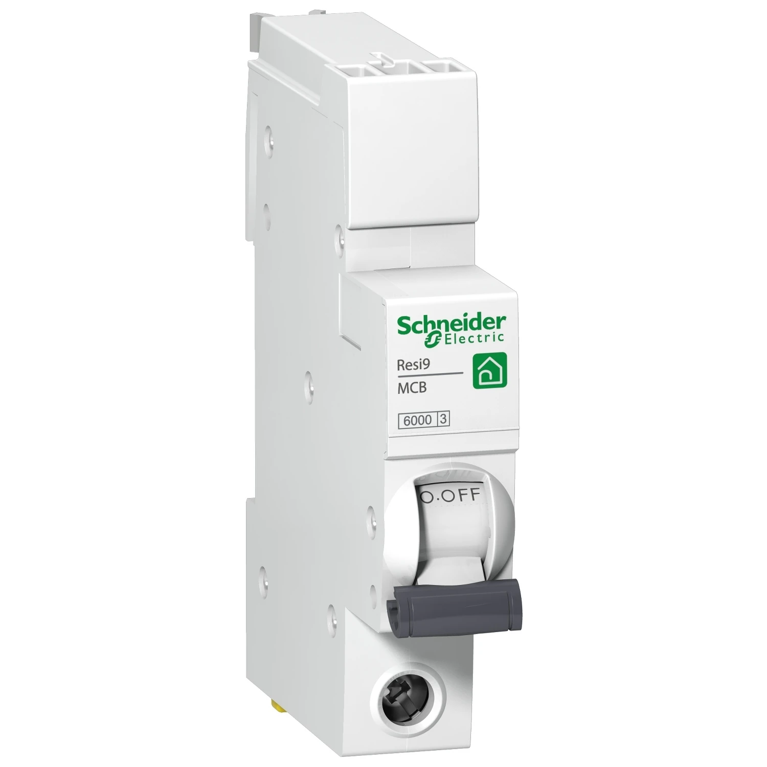 MCB Resi9 20A 1-Pole Curve-B 6kA 18 x 96 x 78mm - Image 2