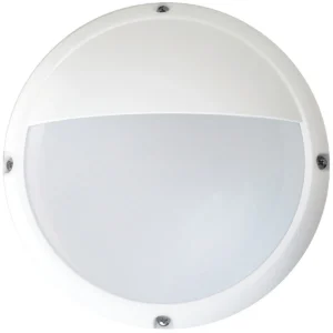 Eterna MINIEYEWH Eyelid 6W LED Circular Amenity Bulkhead White