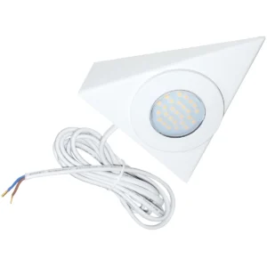 Eterna CLEDTRIWH 1.7W LED Under Cabinet Triangle Light