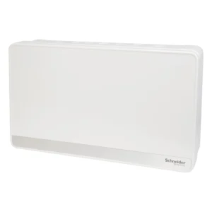 Consumer Unit 6+6 Kitbox 2 x RCCB 100A 2 x 63A White Metal 8 x MCBs