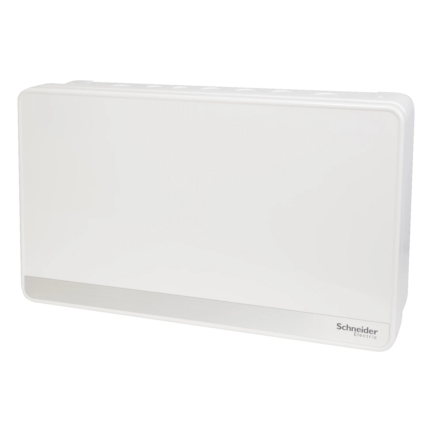 Consumer Unit 6+6 Kitbox 2 x RCCB 100A 2 x 63A White Metal 8 x MCBs - Image 3