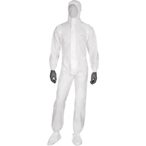 Delta Plus Disposable Overalls Antistatic Type 5B/6B with Hood Medium
