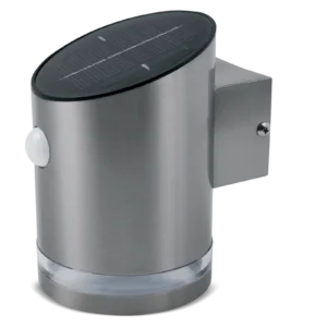 Luceco LEXSL20B40 Solar Wall Lantern Luc Lexsl20B40-01 200Lm 2W Black 840