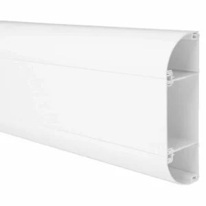 Elite Compact 3-Compartment Trunking 145 x 50mm 3 mtr Length (Priced Per Metre)