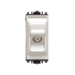 Socket 1 Module Tv/Fm Non Isolated White