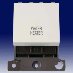 Switch DP 2 Module Water Heater 20A Polar White