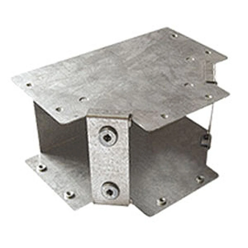 Legrand Tee 1 Comp Inside Lid Gusset 100X100mm Steel Pre-Galvanised IP30