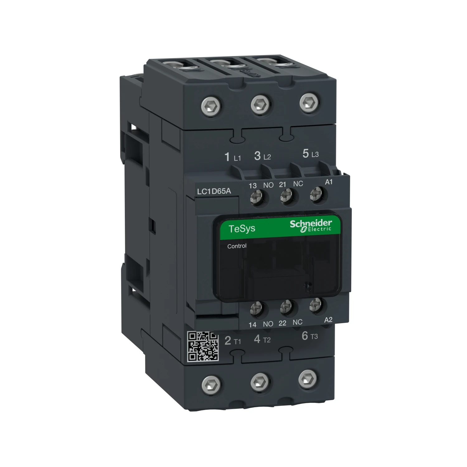 Contactor Triple Pole 1Normally Open+1Normally Closed Elk 65A 220V 50/60Hz Screw Clamp Terminal - Image 2