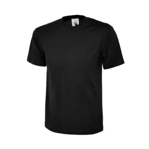 UC302 Cotton Premium T-Shirt Large Black