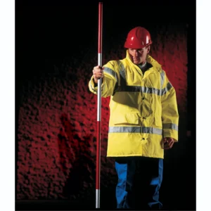 Steel Ranging Pole 2m x 27mm Red/White