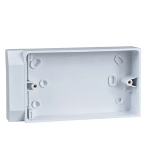 Mita MMB252W 2-Gang PVC-U Breakaway Box 25mm White