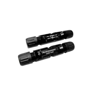 Connector Mc4 Solar Male+Female Housing 2.5-6mm Black Nylon Adaptor