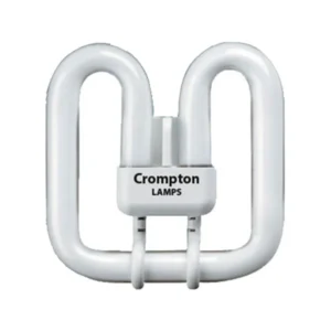 Crompton CLC16W2PIN Compact Fluorescent Lamp Energy Efficient CC 16W 3500K GR8 2 Pin