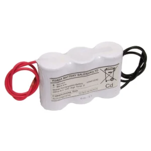 3.6V 4Ah 3-Cell X D Nickel Cadmium Rechargeable Battery With Lead Style