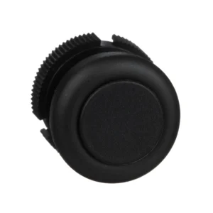 Pushbutton Operating Head Booted Round Black