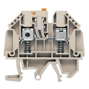Terminal Test Disconnect 4mm² 26-10AWG Dark Beige