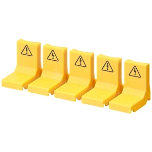 Yellow Touch Protection For Open Terminals